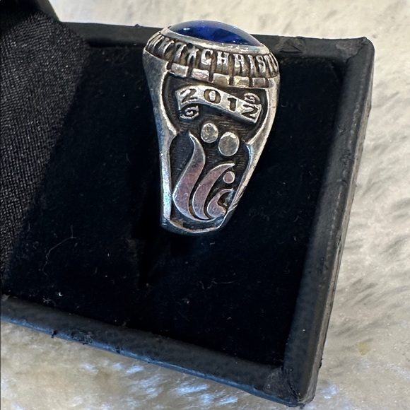 925 silver class ring - Picture 7 of 7